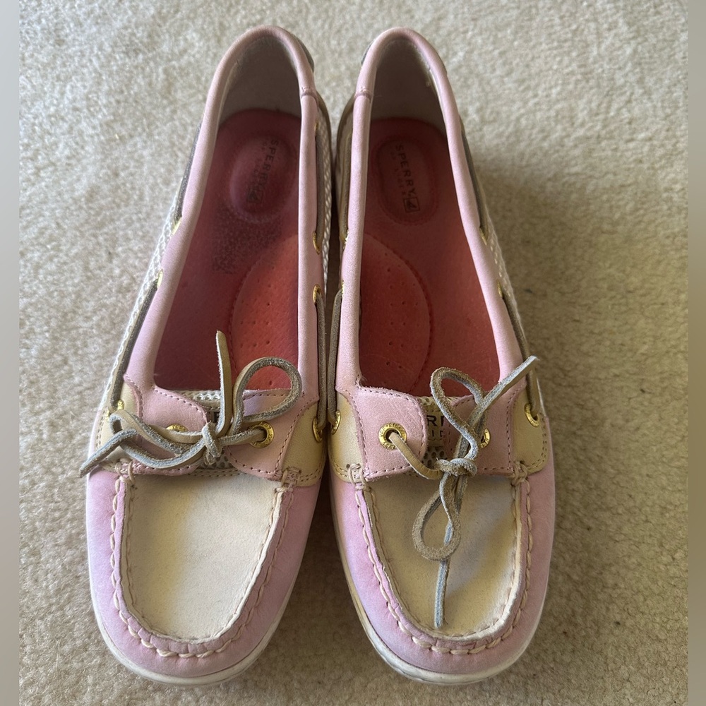 Sperry Women's Pink Leather Shoes